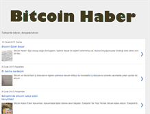 Tablet Screenshot of bitcoinhaber.net